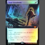 Final Showdown Foil MTG Proxy | Outlaws of Thunder Junction