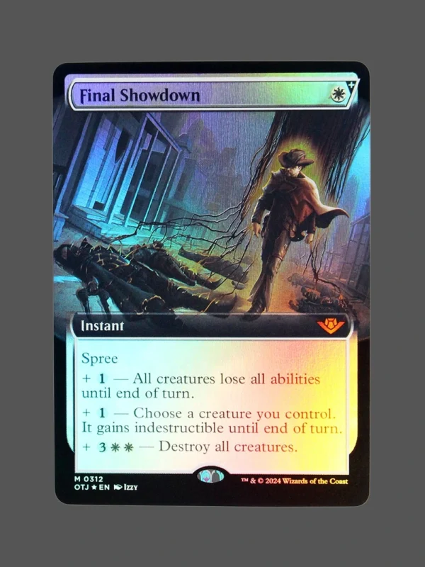 Final Showdown Foil MTG Proxy | Outlaws of Thunder Junction