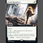 Final Showdown Holo MTG Proxy | Outlaws of Thunder Junction