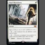 Final Showdown Holo MTG Proxy | Outlaws of Thunder Junction