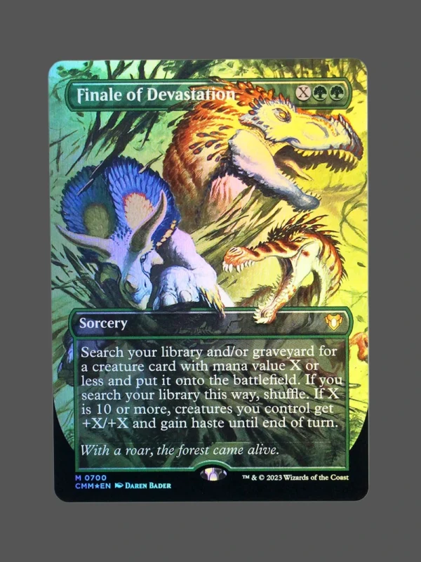 Finale of Devastation Foil MTG Proxy | Commander Legends