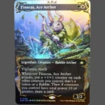 Finneas, Ace Archer Raised Foil MTG Proxy | Blooming Season