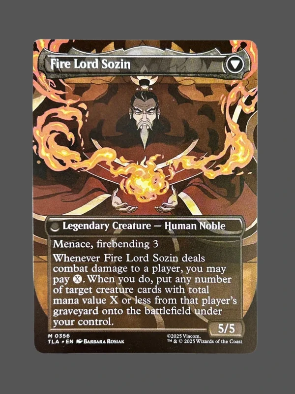 Fire Lord Sozin Holo MTG Proxy | The Lost Age