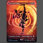 Fire Lord Zuko Foil MTG Proxy | The Lost Ancient