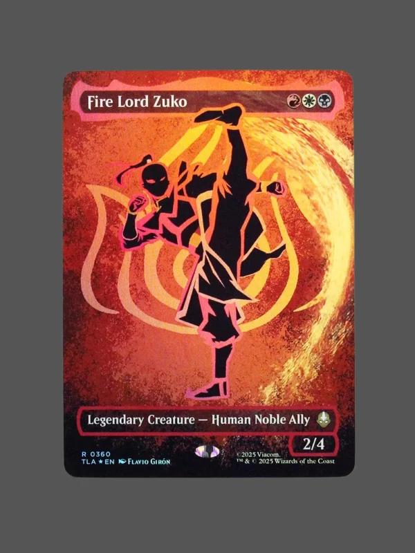 Fire Lord Zuko Foil MTG Proxy | The Lost Ancient