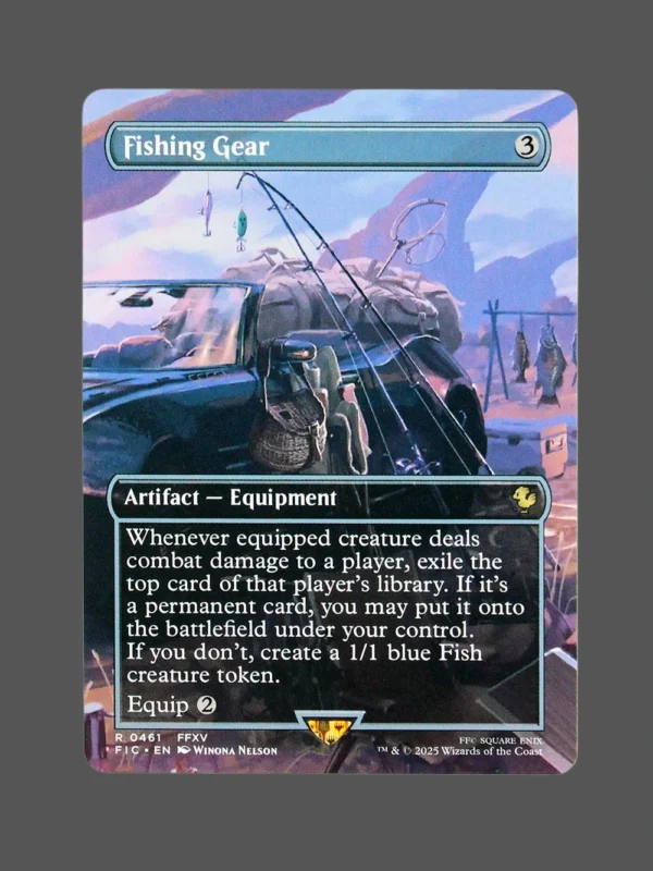 Fishing Gear Holo MTG Proxy | FFXV