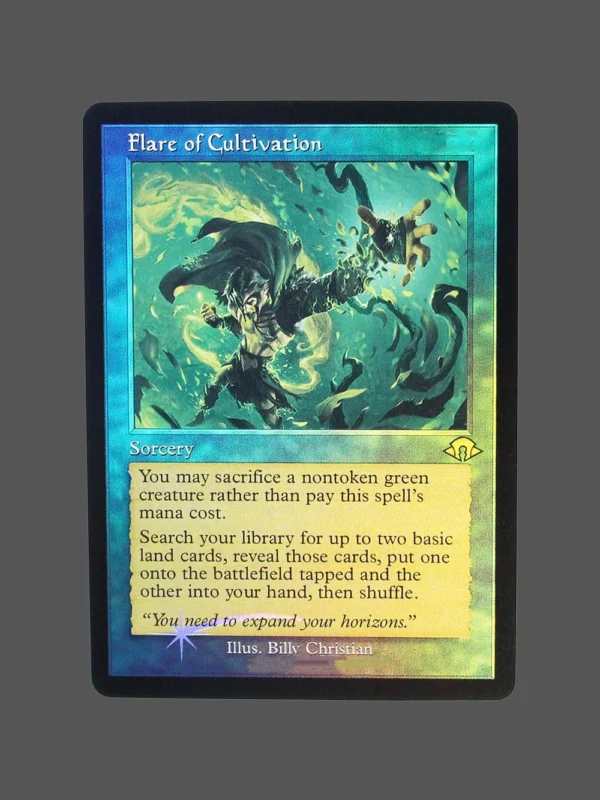 Flare of Cultivation Foil MTG Proxy | Kaldheim