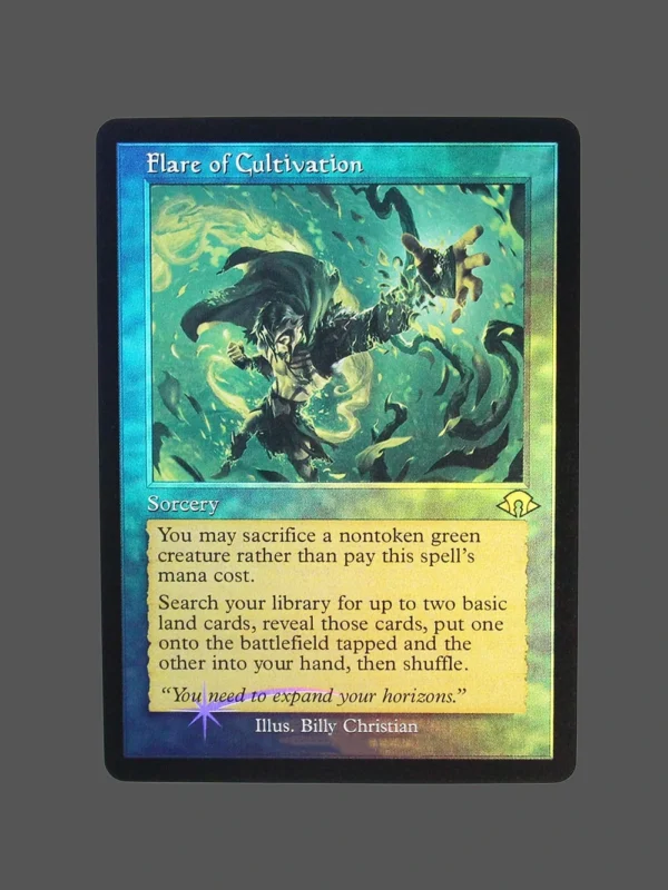 Flare of Cultivation Foil MTG Proxy | Kaldheim