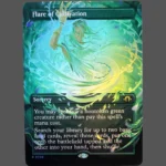 Flare of Cultivation Foil MTG Proxy | The Lost Caverns of Ixalan