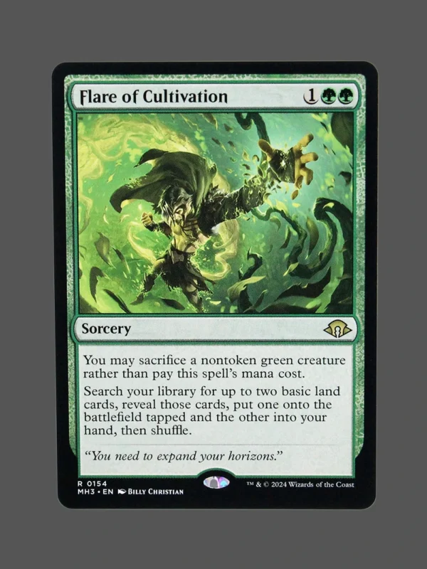 Flare of Cultivation Holo MTG Proxy | Magic Horizons 3