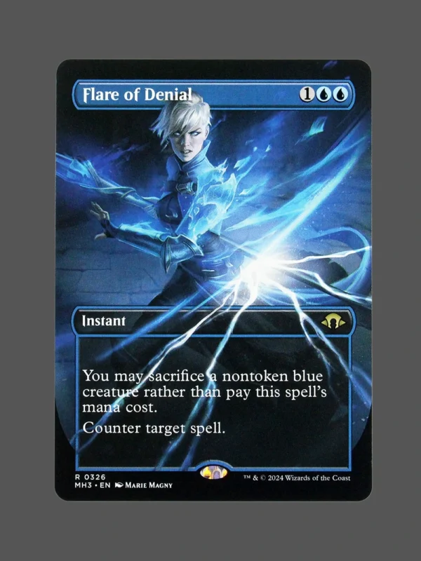 Flare of Denial Holo MTG Proxy | March of the Machine