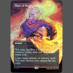 Flare of Duplication Foil MTG Proxy | Time Spiral