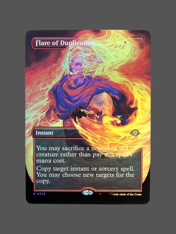 Flare of Duplication Foil MTG Proxy | Time Spiral