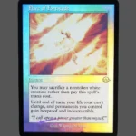 Flare of Fortitude Foil MTG Proxy | Magic 2015