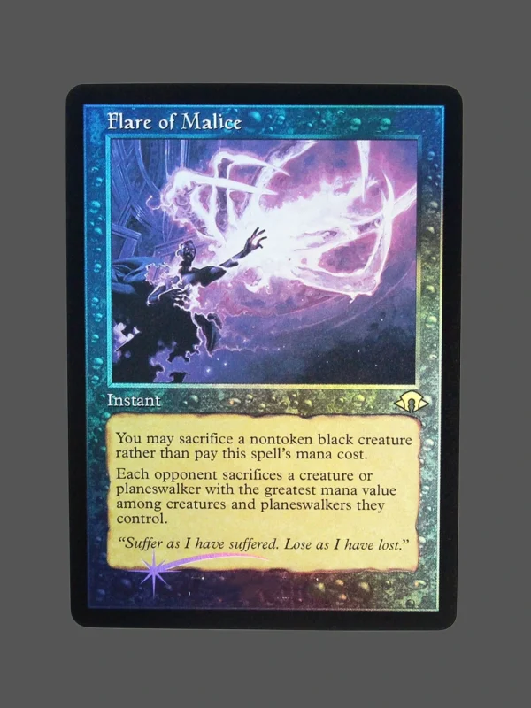 Flare of Malice Foil MTG Proxy | Magic 2015