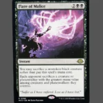 Flare of Malice Holo MTG Proxy | March of the Machine