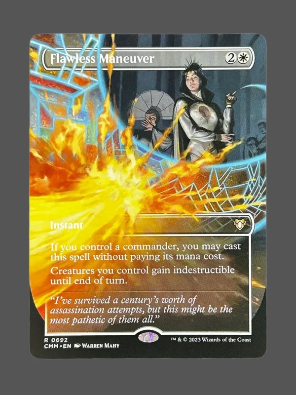 Flawless Maneuver Holo MTG Proxy | Commander Masters