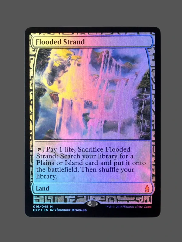 Flooded Strand Foil MTG Proxy | Expeditions