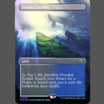 Flooded Strand Foil MTG Proxy | March of the Machine