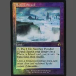 Flooded Strand Foil MTG Proxy | Murders at Karlov Manor