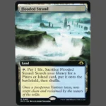 Flooded Strand Holo MTG Proxy | March of the Machine