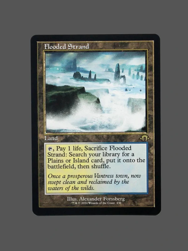 Flooded Strand Regular MTG Proxy | The Lost Caverns of Ixalan