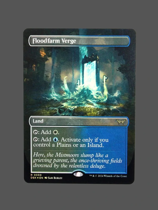 Floodfarm Verge Foil MTG Proxy | Dominaria United