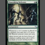 Flourishing Defenses Regular MTG Proxy | Shards of Alara