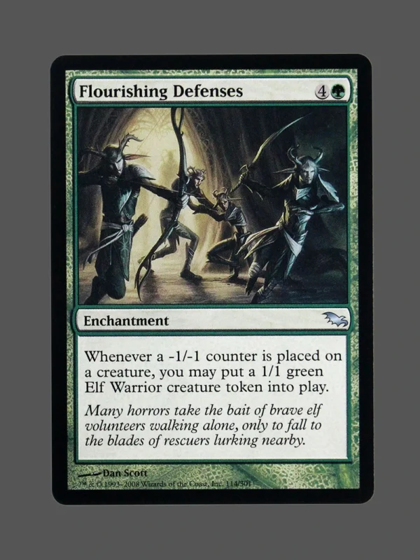 Flourishing Defenses Regular MTG Proxy | Shards of Alara
