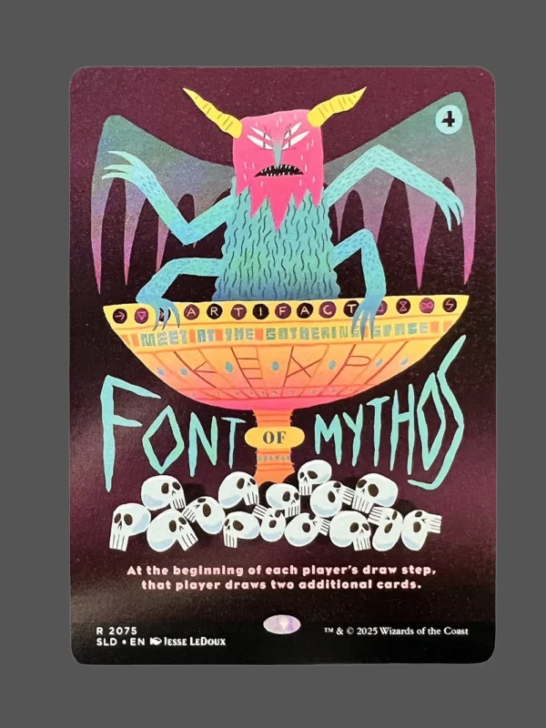 Font of Mythos Holo MTG Proxy | Secret Lair Drop