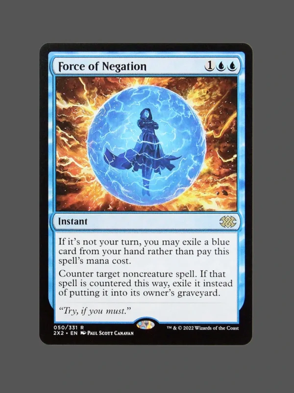 Force of Negation Holo MTG Proxy | Double Masters 2022