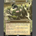 Force of Vigor Holo MTG Proxy | Streets of New Capenna