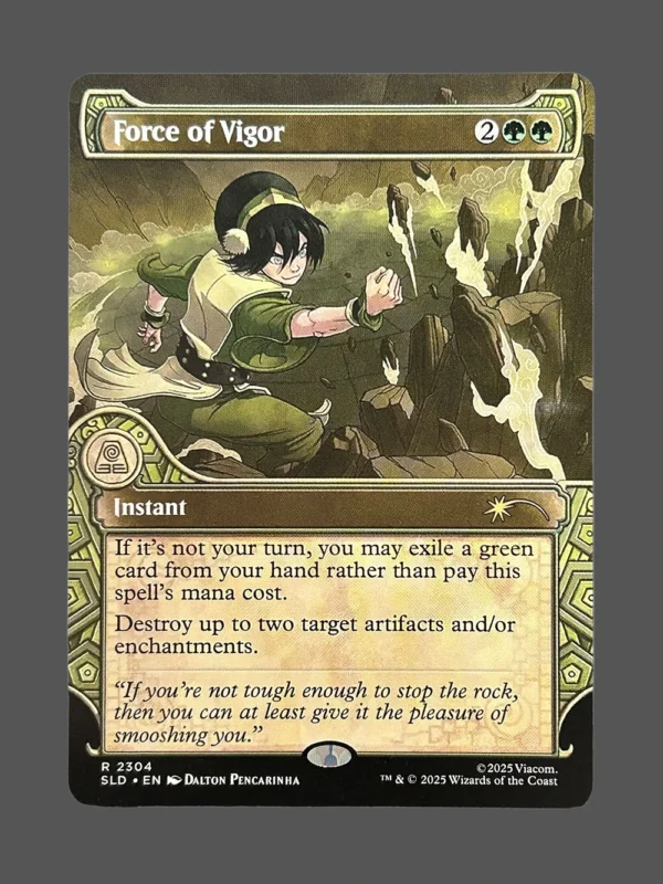 Force of Vigor Holo MTG Proxy | Streets of New Capenna