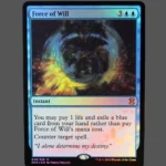 Force of Will Foil MTG Proxy | Eldritch Moon