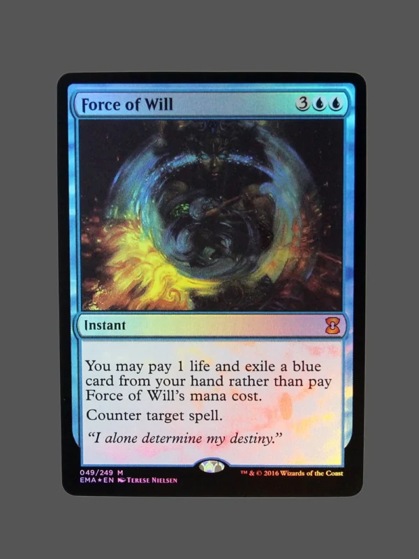 Force of Will Foil MTG Proxy | Eldritch Moon