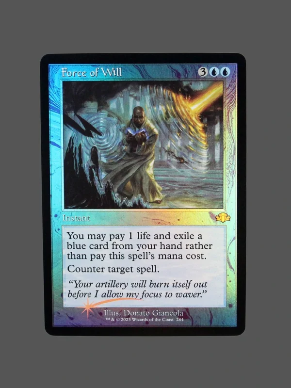 Force of Will Foil MTG Proxy | Masters 25