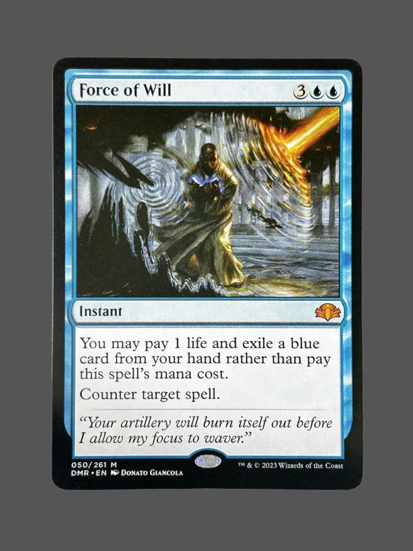 Force of Will Holo MTG Proxy | Dominaria United