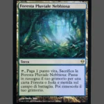 Foresta Pluviale Nebbiosa Regular MTG Proxy | Morningtide