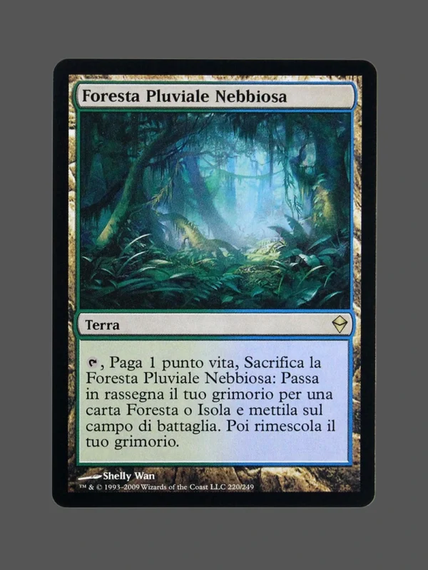 Foresta Pluviale Nebbiosa Regular MTG Proxy | Morningtide