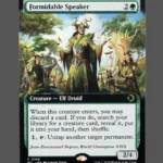 Formidable Speaker Holo MTG Proxy | Eternal Colosseum