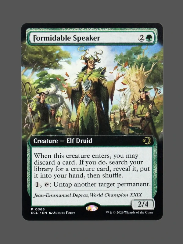 Formidable Speaker Holo MTG Proxy | Eternal Colosseum