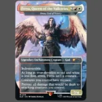 Freya, Queen of the Valkyries Holo MTG Proxy | Streets of New Capenna