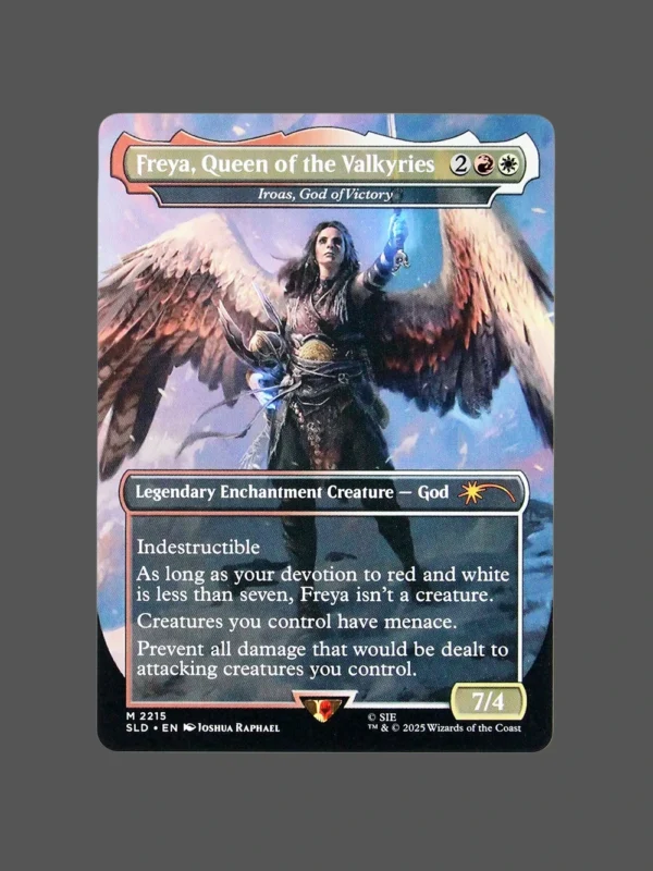 Freya, Queen of the Valkyries Holo MTG Proxy | Streets of New Capenna