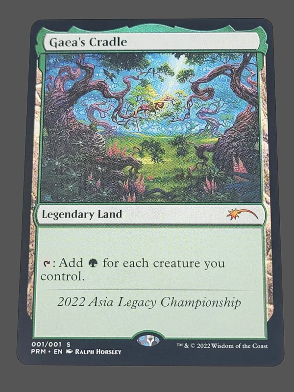 Gaea's Cradle Holo MTG Proxy | 2022 Asia Legacy Championship