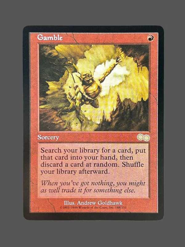 Gamble Regular MTG Proxy | Urza's Saga
