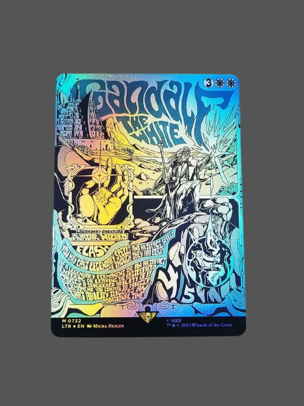 Gandalf the White Foil MTG Proxy | Lost Caverns of Ixalan