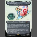 Gary, the Snail Holo MTG Proxy | Streets of New Capenna