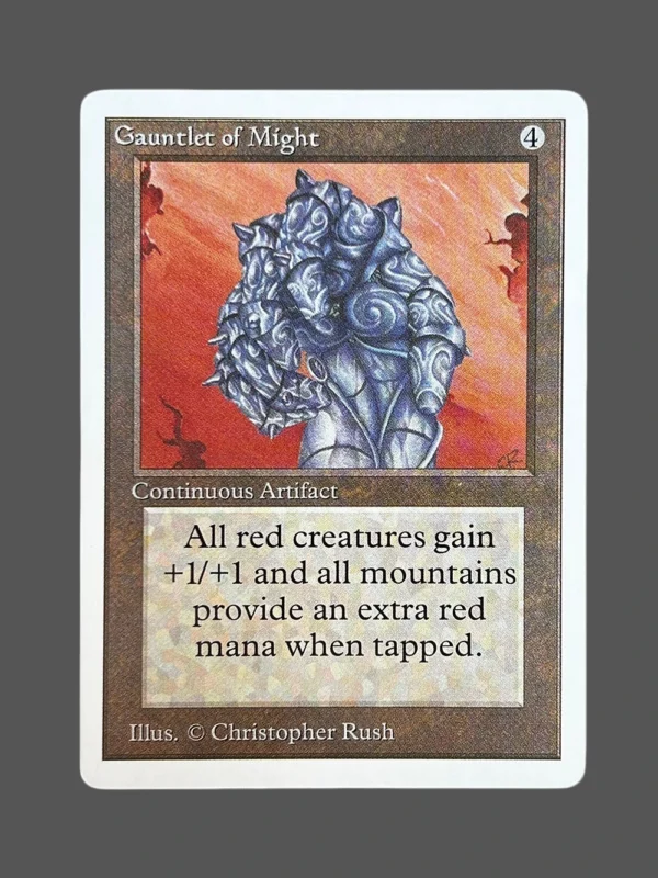 Gauntlet of Might Regular MTG Proxy | Magic 2010