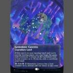 Gemstone Caverns Galaxy Foil MTG Proxy | The Lost Caverns of Ixalan