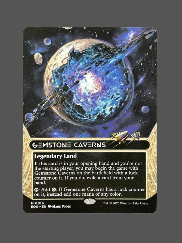 Gemstone Caverns Holo MTG Proxy | Eternal Order